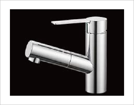 エコタイプのクロムメッキ水栓