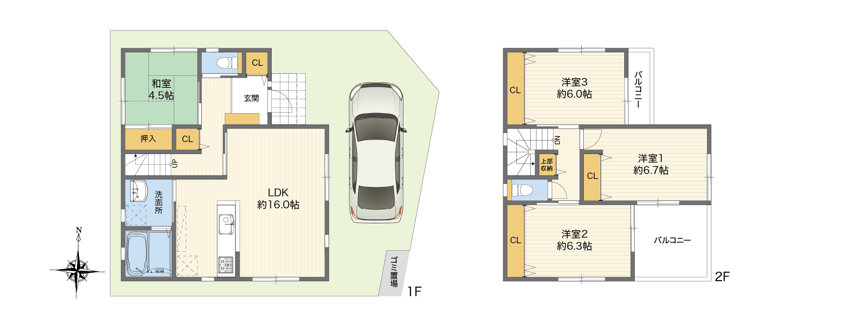 6号地のプラン